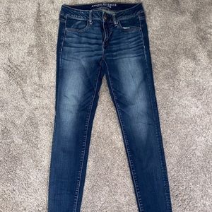 American Eagle super low rise jeggings